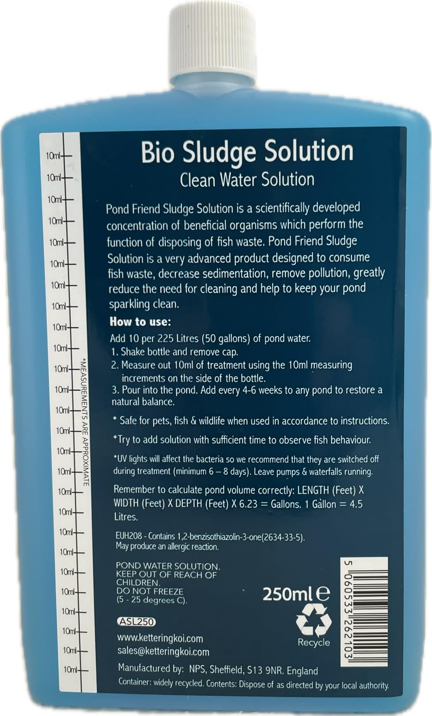 Pond Friend Sludge Solution Reduces Organic Waste Using Friendly Bacteria That Naturally Consume Silt - Image 2