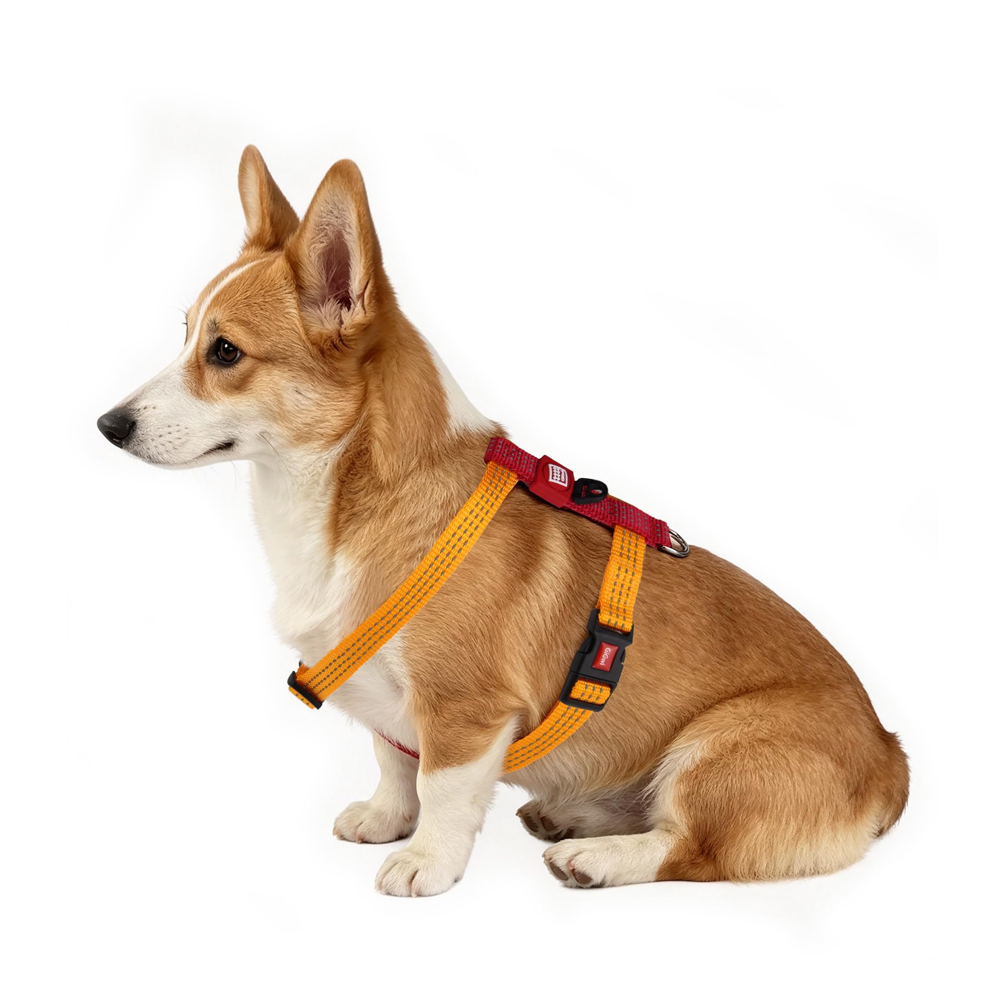 Soft Breathable Dog Harness with Anti Slip Lock System Safe Quick Release Buckle Reflecti…