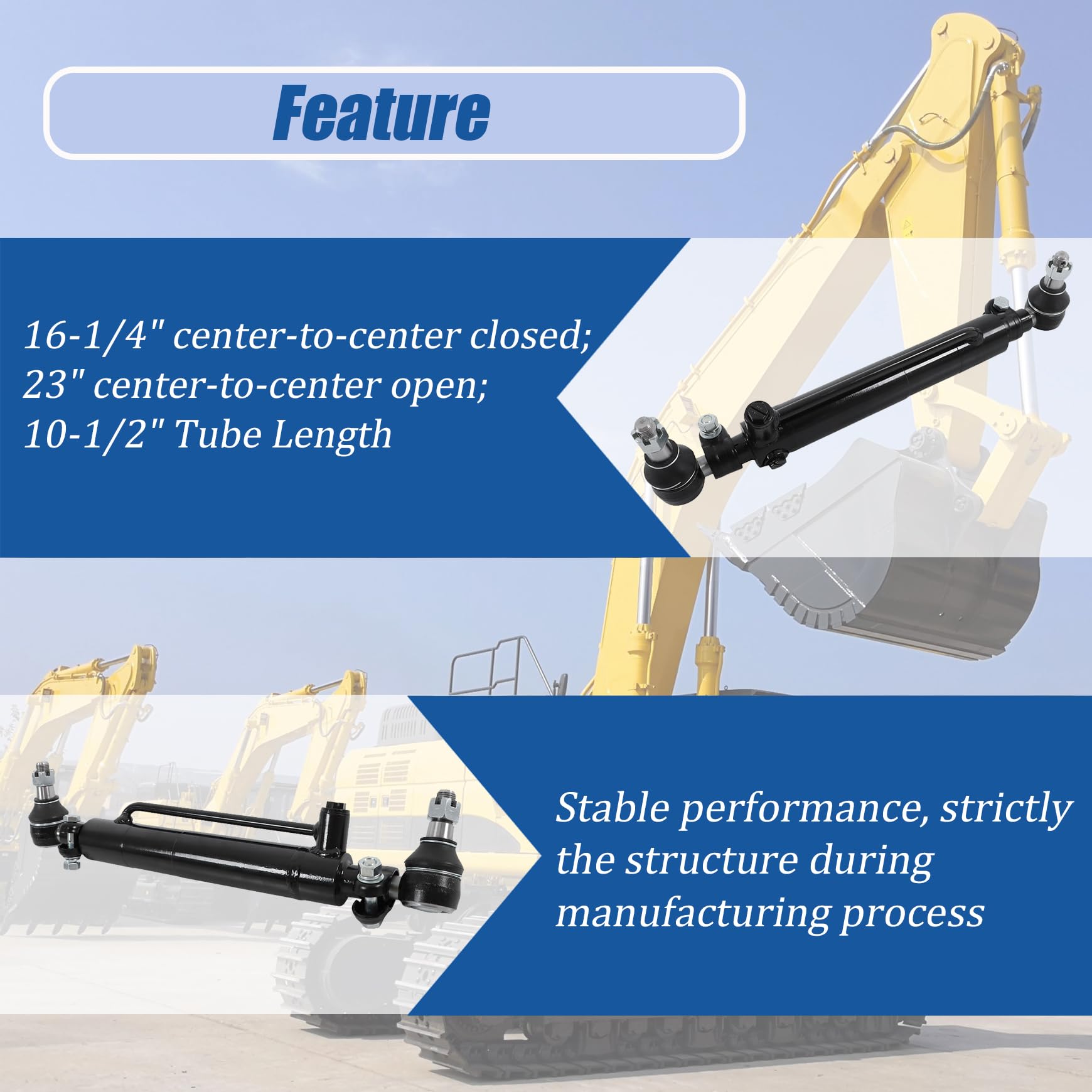 Amazon.com: Silscvtt Power Steering Cylinder Replacement for