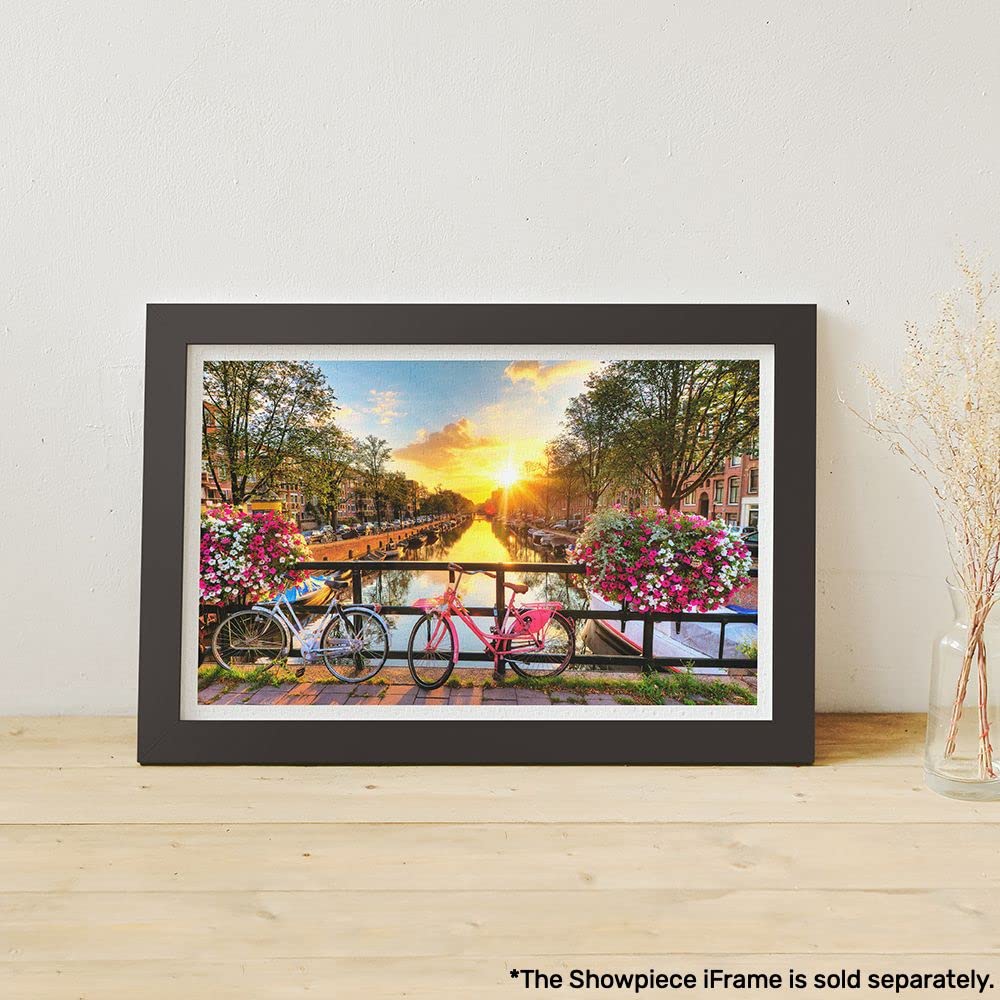 Pintoo - H1770 - Beautiful Sunrise over Amsterdam - 1000 Piece Plastic Puzzle by Pintoo