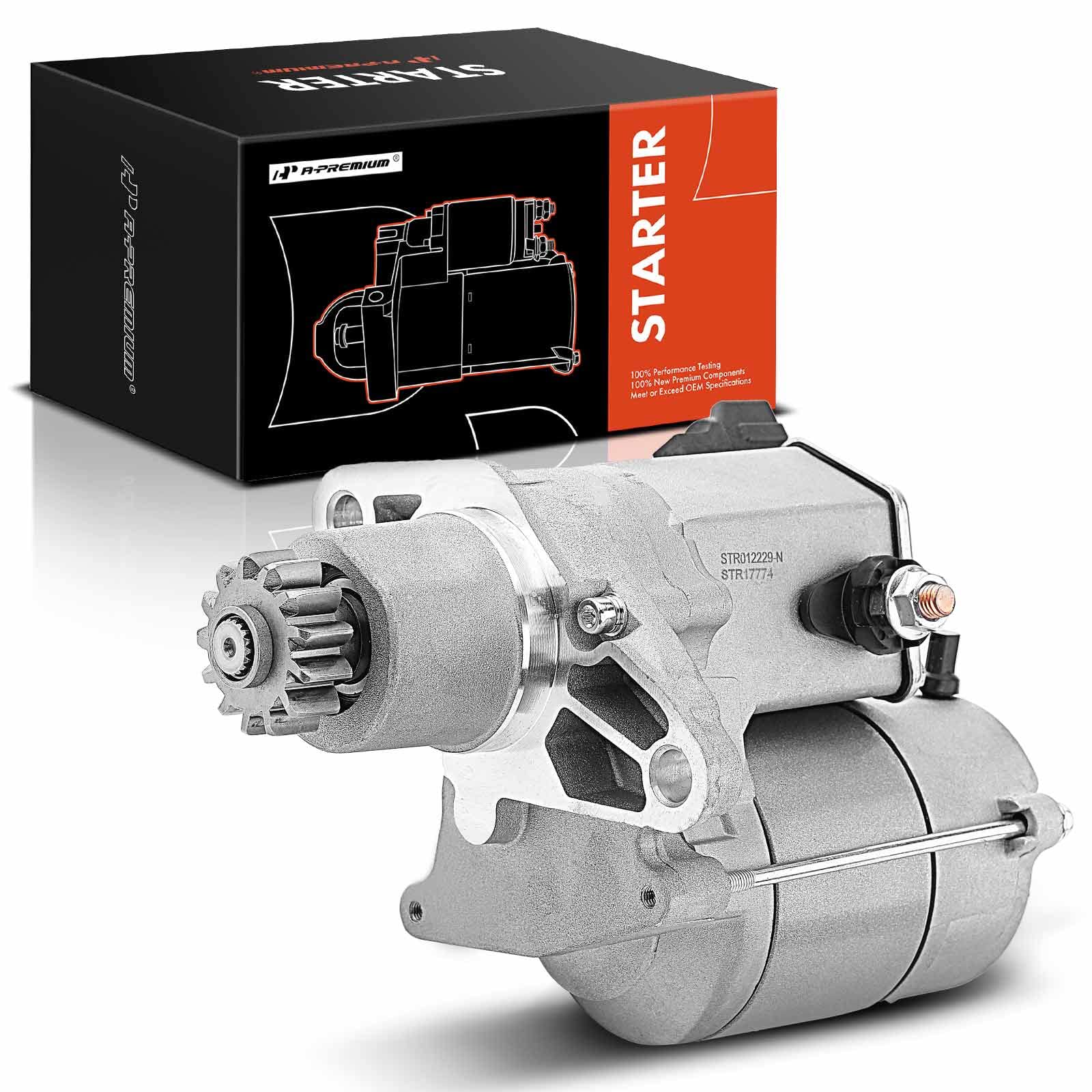 A-Premium Starter Motor Compatible with Toyota Avalon 98-04 V6 3.0L, Camry 98-05, Highlander 01-03, RAV4 01-05, Sienna, Solara & Lexus ES300, RX300, 12V 1.4KW 13 Teeth CCW, Replace# 28100-03100