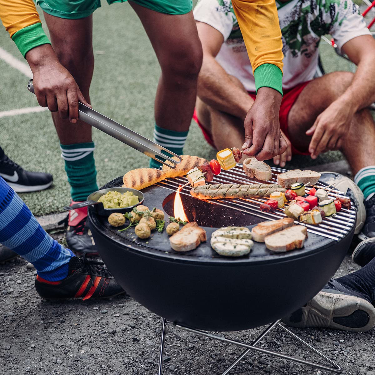 höfats - Bowl 57 Sternfuß - Sternfuß aus massivem Edelstahl - für bodennahen und sicheren Stand - werkzeugloser Aufbau - Zubehör für alle Bowl Feuerschalen