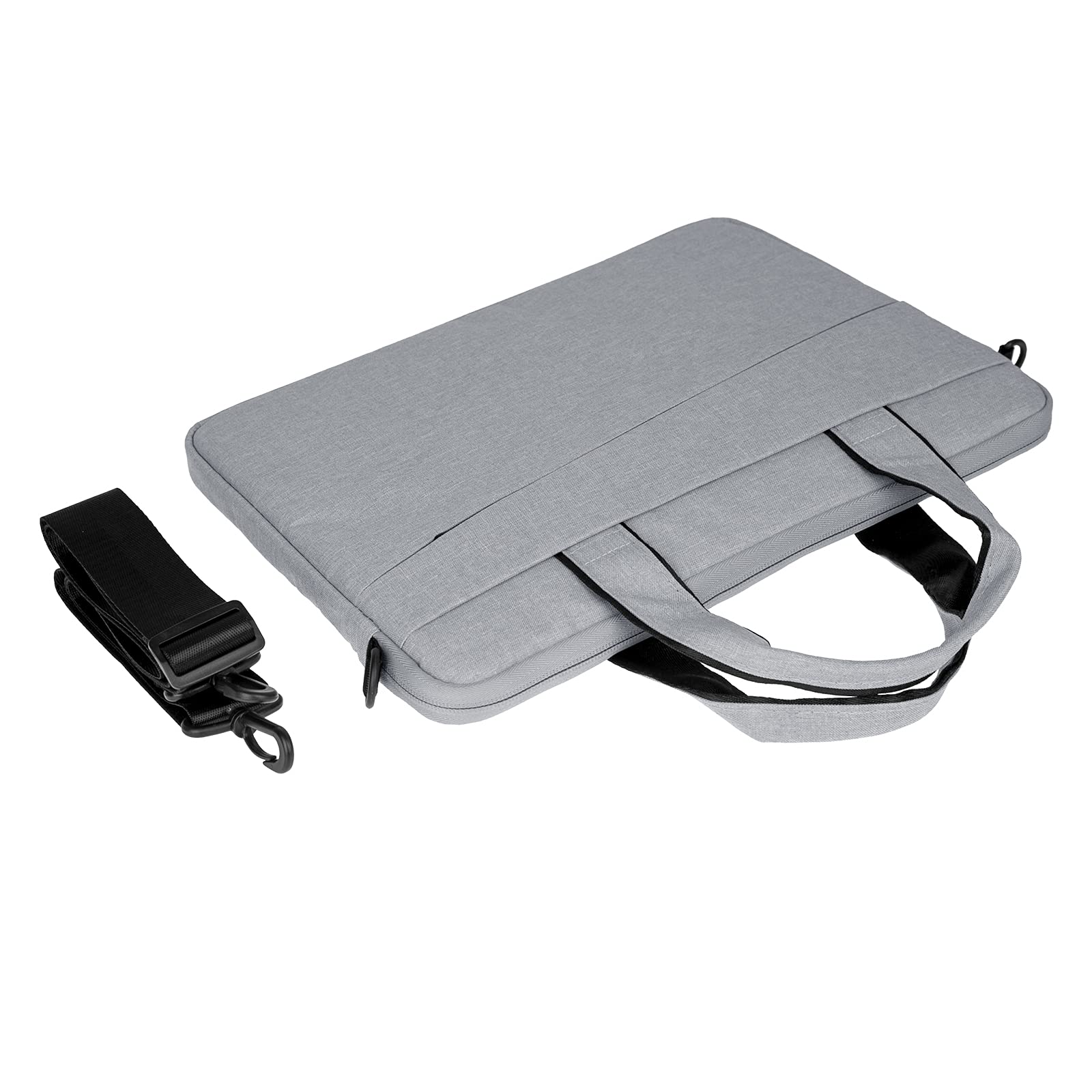 RAINYEAR Sacoche Housse pour Ordinateur Portable Imperméable Sac à Bandoulière Pochette de Protection Ordinateur Compatible MacBook Chromebook Surface