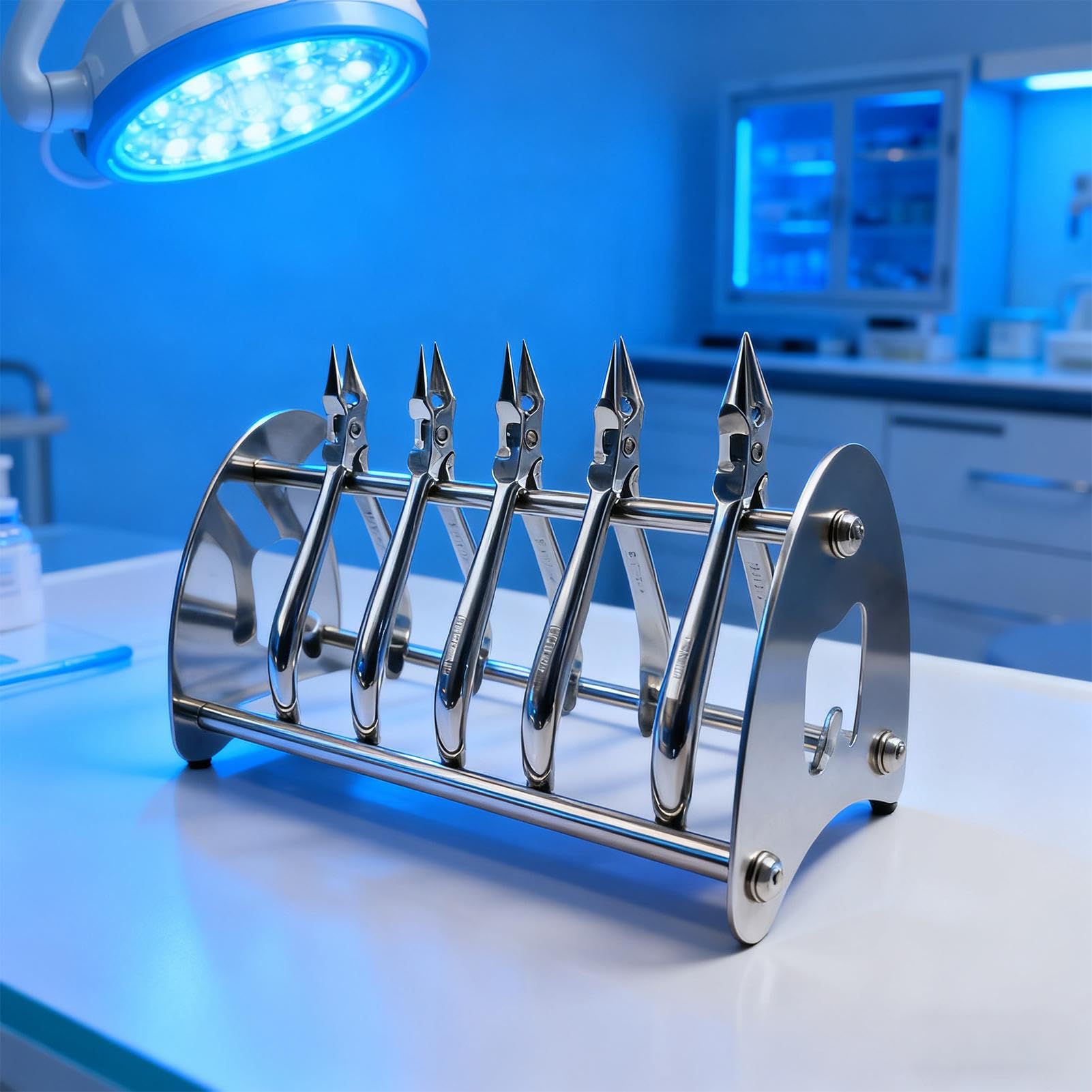 Support Pour Pinces Orthodontiques - Support Pratique Pour Pinces Dentaires, Solution De Rangement Robuste Pour Dentistes Et Orthodontistes Sécurise Les Pince Et Les Outils Pour Un Travail Précis