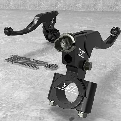 Miniatura 3 de 1PZ BL1-M78 - Palancas de freno de embrague izquierda derecha de 7/8 pulgadas de 0.866 in de repuesto para Honda CRF50 CRF70 CRF80 CRF100 CRF150