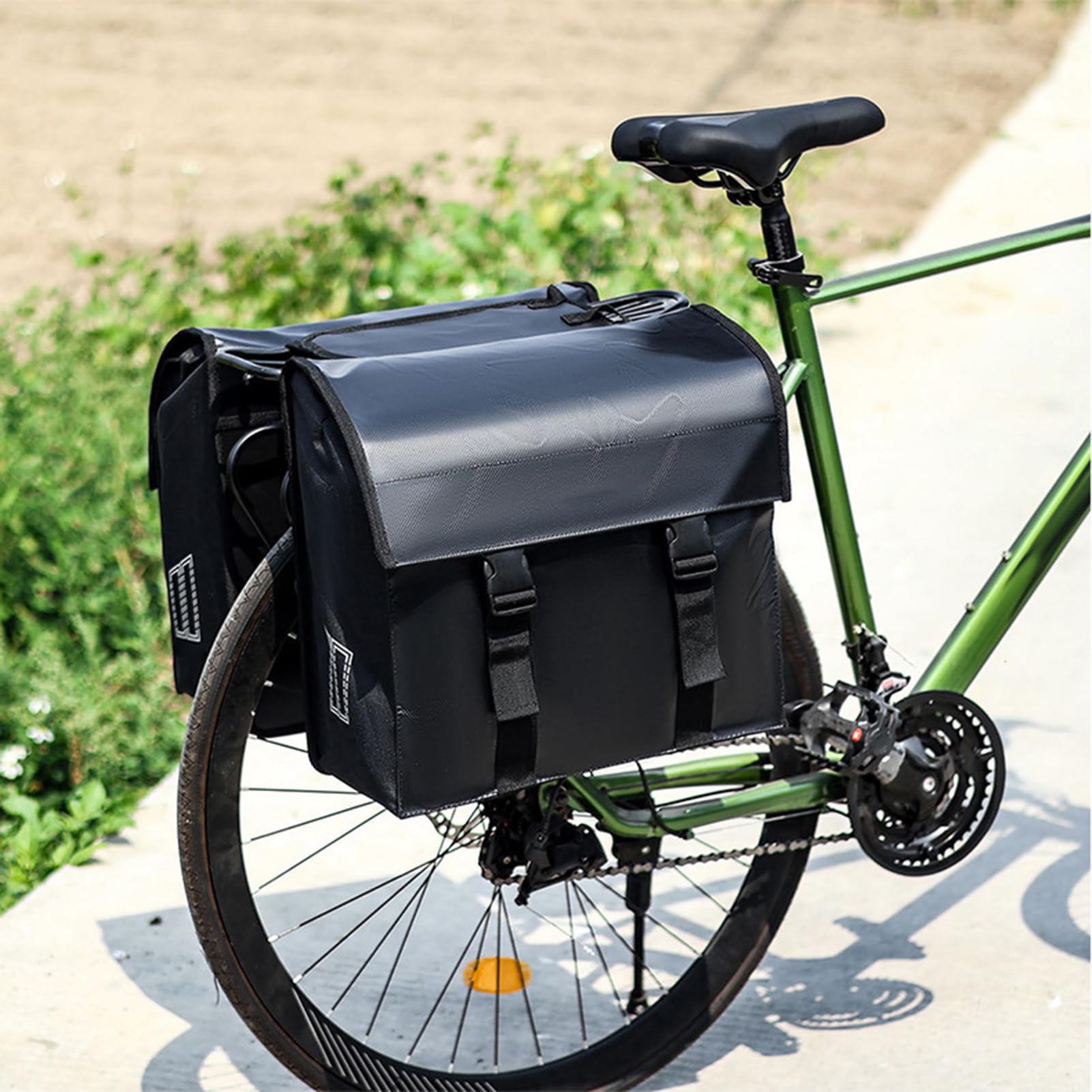 Changor Bolsa para Sillín de Bicicleta de Gran Capacidad 45L para