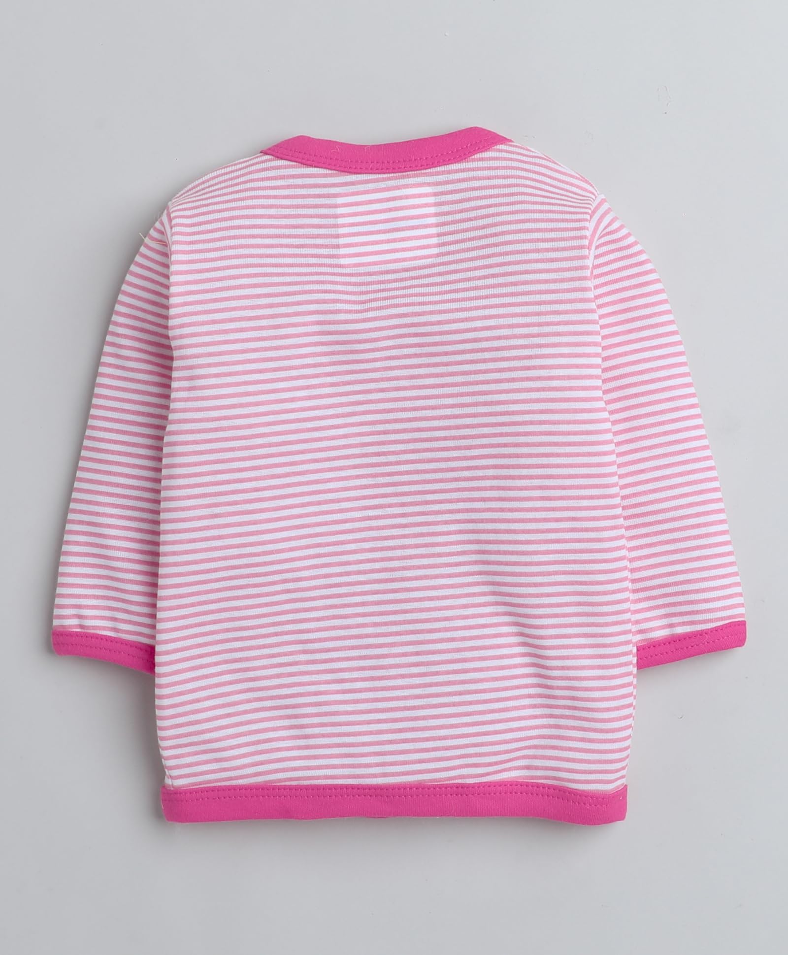 BUMZEE Pink Girls Full Sleeves Jablas Pack of 3 Age - 6-9 Months (Peb8280D-pnk) - Image 7 thumbnail