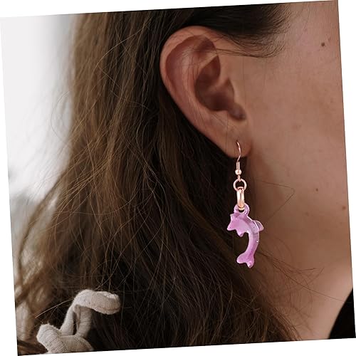 Miniatura 5 de Colgante de pendiente de bricolaje Molde de silicona Hoja Amor Luna Cruz Pendiente de gota Molde de pegamento Pendientes de luna Pendientes de gota