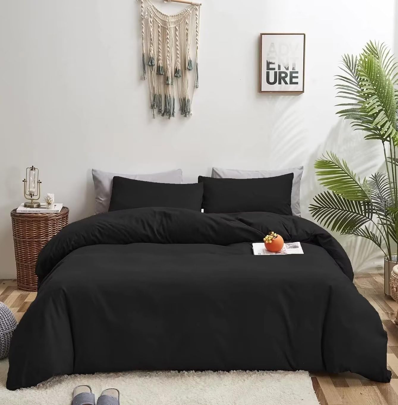 Blue White Ombre Twin Comforter Set - Modern Bedding -22