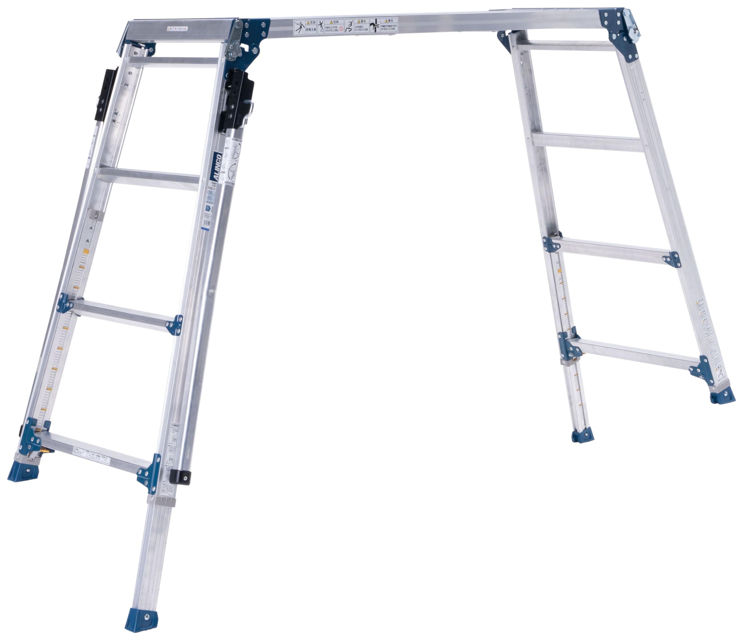 Amazon | アルインコ 脚伸縮式足場台 PXGE-1014WT | 足場台 | 産業