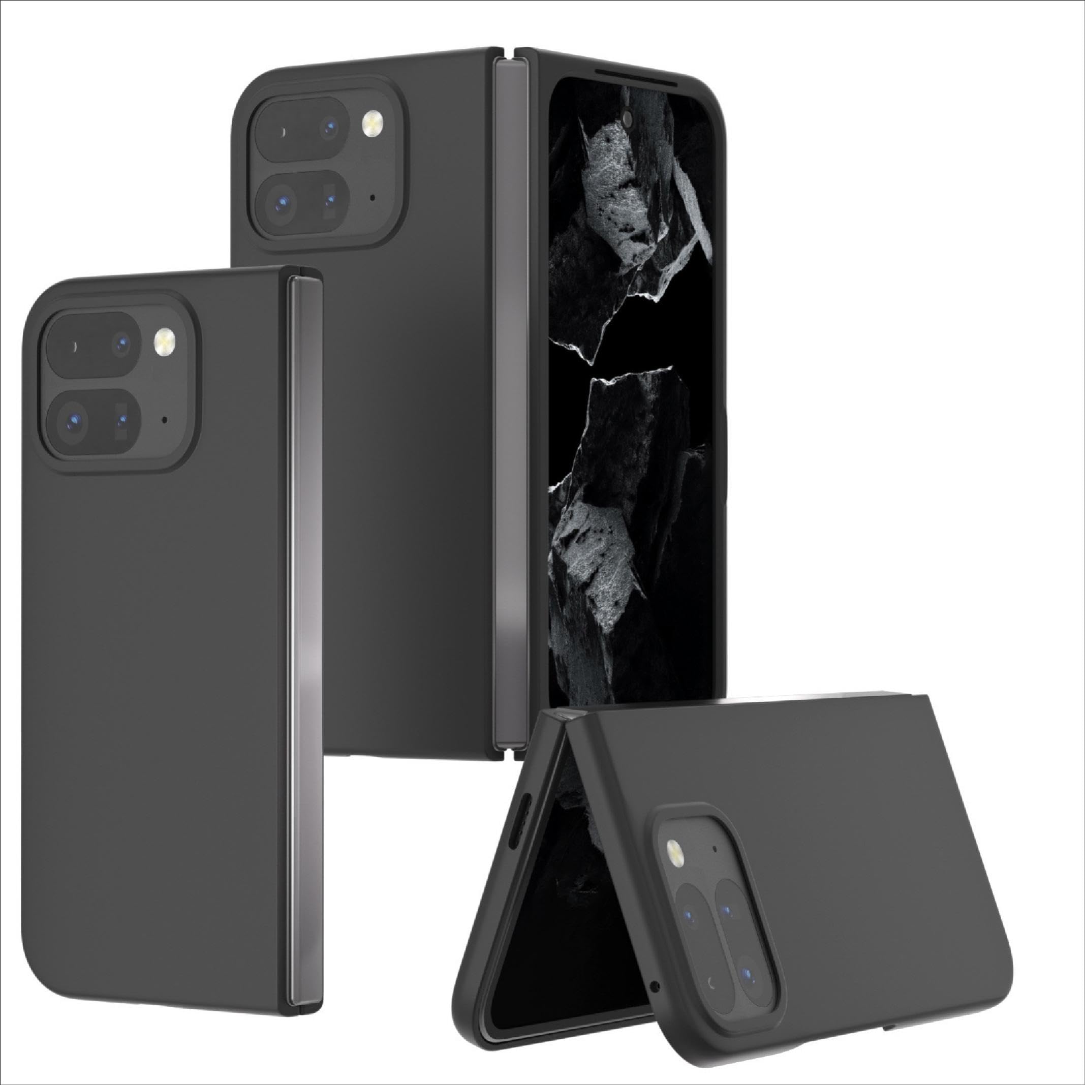 FDHYFGDY Coque Pour Google Pixel 9 Pro Fold, étui Antichoc Et Anti