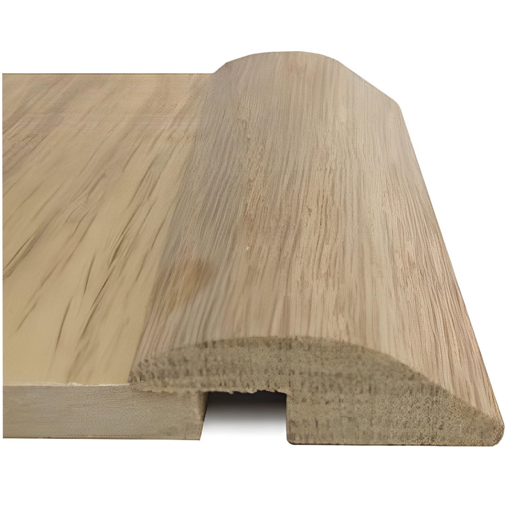 Buy Solid Oak Door Threshold Strip 7mm R Section Ramp Reducer, 90cm