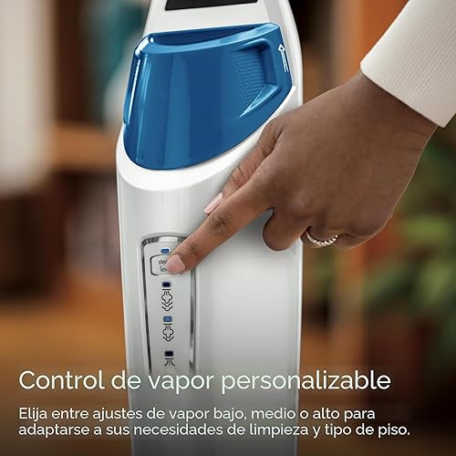 Vista 4 de Bissell Power Fresh - Trapeador de vapor con desinfección natural, vaporizador de piso, limpiador de azulejos y de piso de madera dura con limpiador