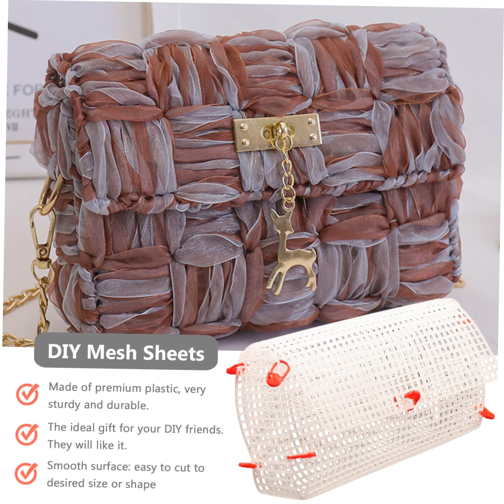 Amazon.com: Didiseaon 12 Pcs Hook Bag Mesh Crossover Purse