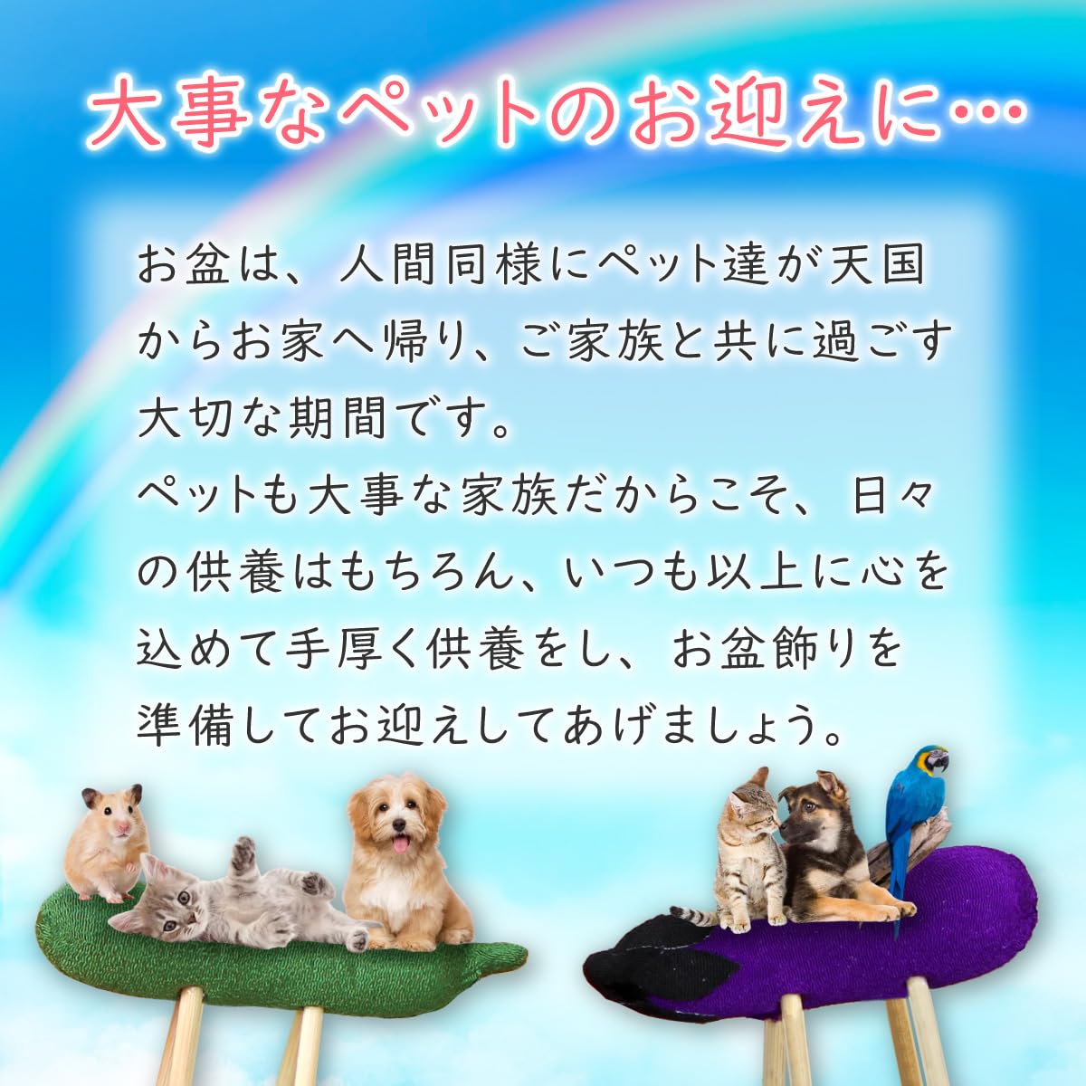 Amazon｜秀〆(Hideshime) お盆 お供え お盆飾り ペット ちりめん 