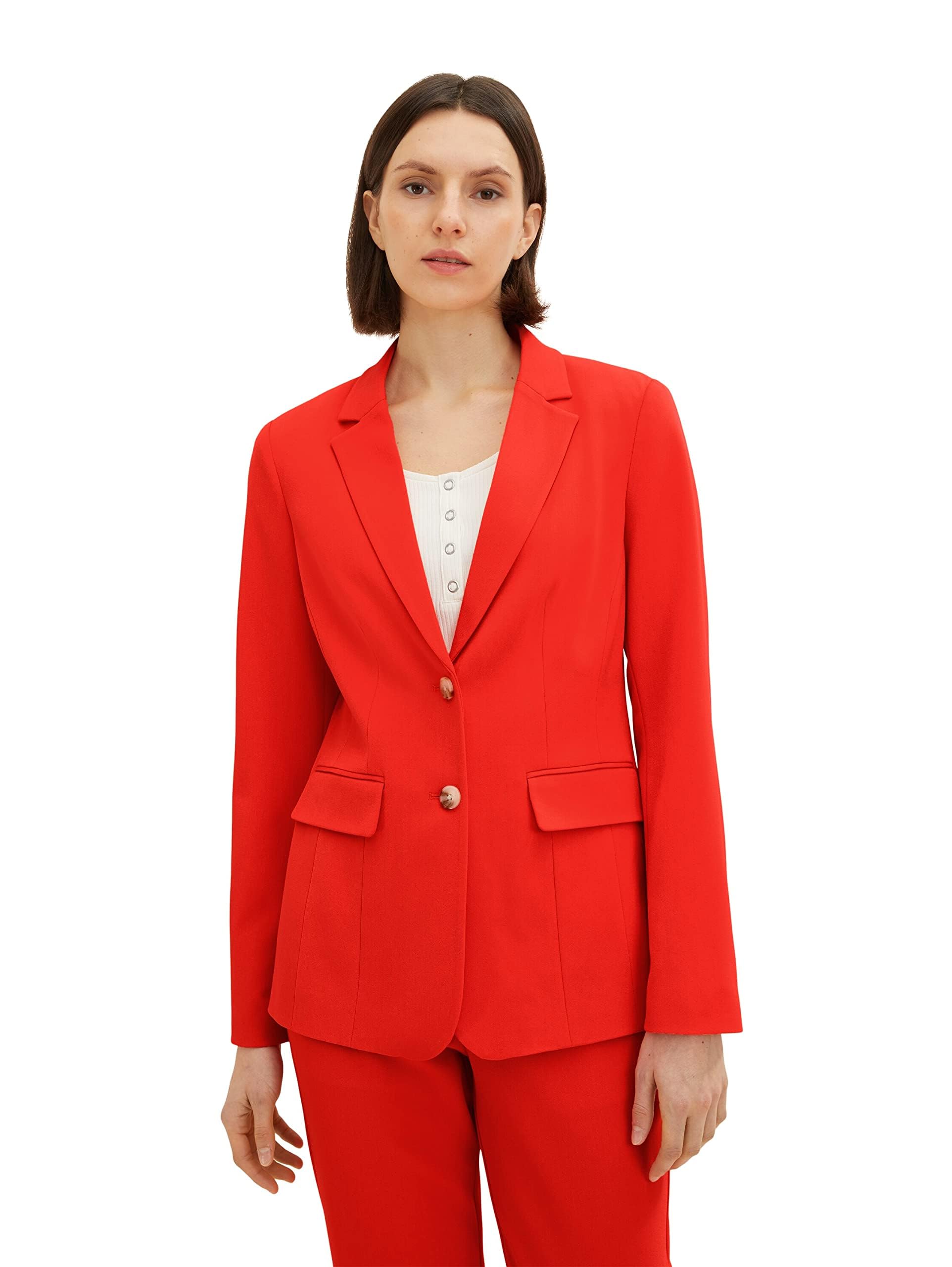 TOM TAILOR Damen Basic Blazer