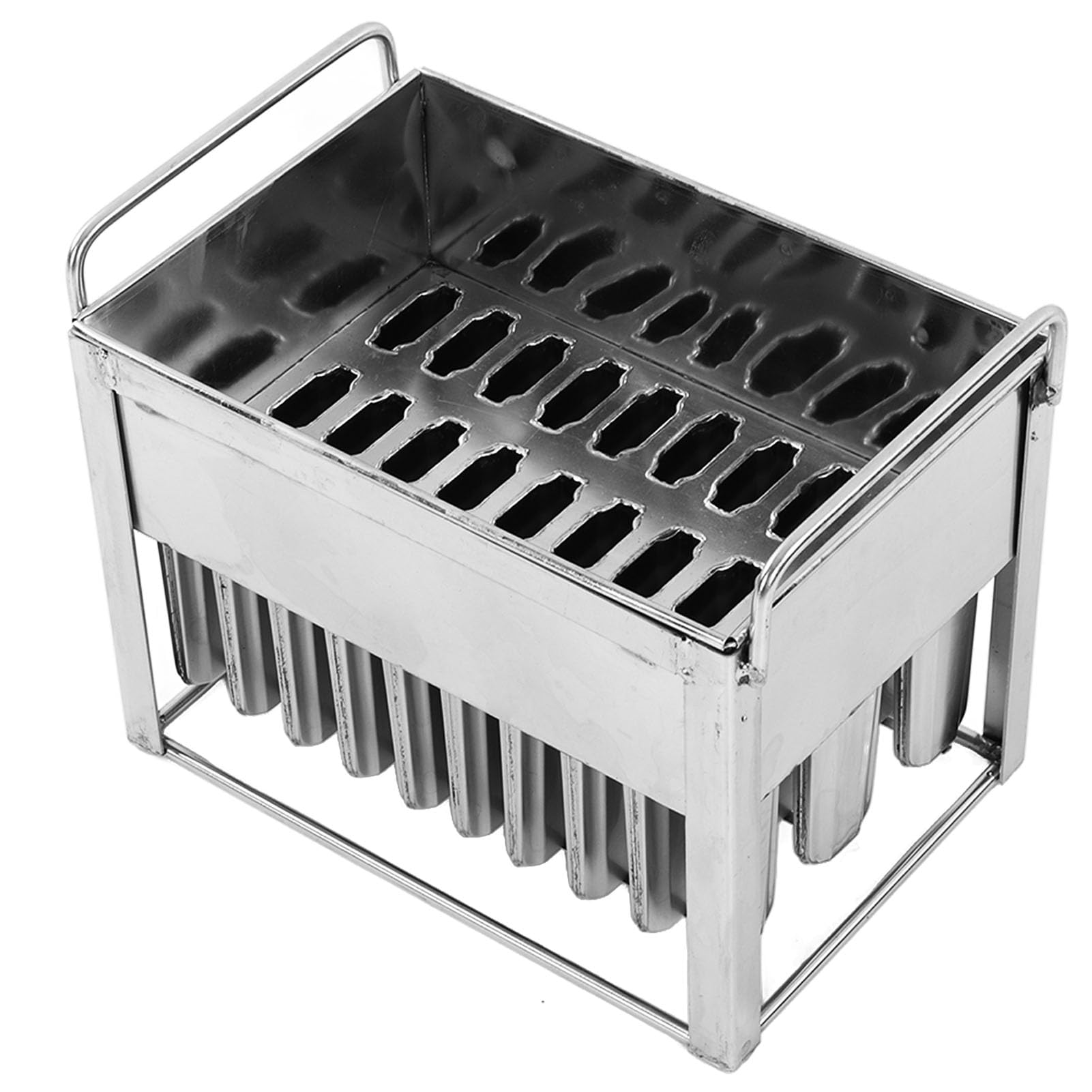 para Moldes para Polos de Hielo, Acero Inoxidable, Resistente, Duradero, Reutilizable, Versátil, para Helados DIY, para Pasteles, Capacidad de 30 Piezas