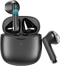 Cuffie Bluetooth Auricolari Bluetooth 5.4, Cuffie Wireless con 4 ENC Cancellazione Rumore Mic, Cuffie in Ear 32 Ore di Riproduzione, Cuffie Senza Filo HiFi Stereo IP6 Impermeabili per iOS & Android