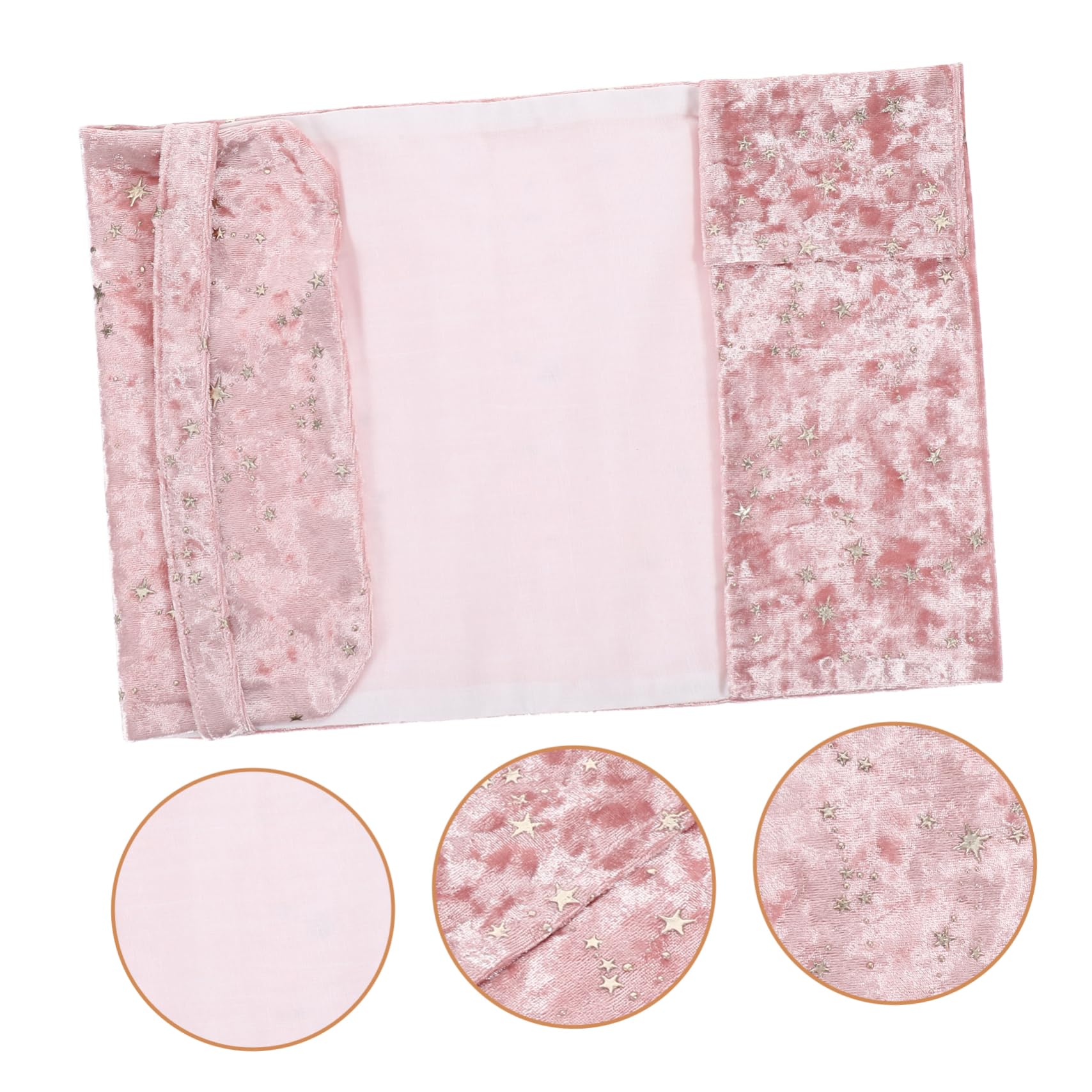 Uonlytech 2 Pezzi Copertura Decorativa per Libri Stoffa Custodia Protettiva per Libri Resistente e Alla Moda per Firmacopie