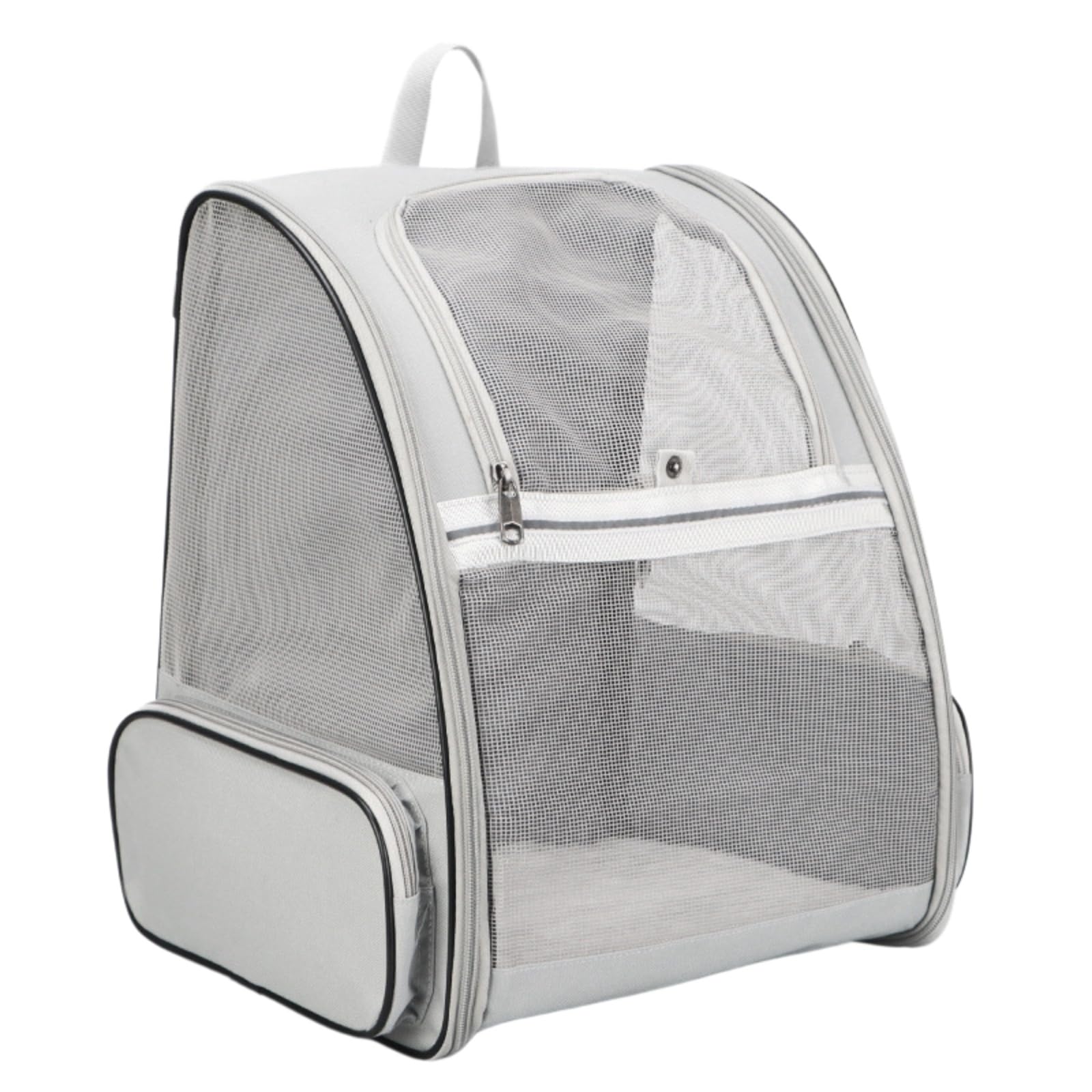 Veslyn Pet Travel Bag Lightweight Portable For Cats, Breathable Mesh Backpack Outdoor Travel, Large Capacity Cat Carrier Handbag-4
