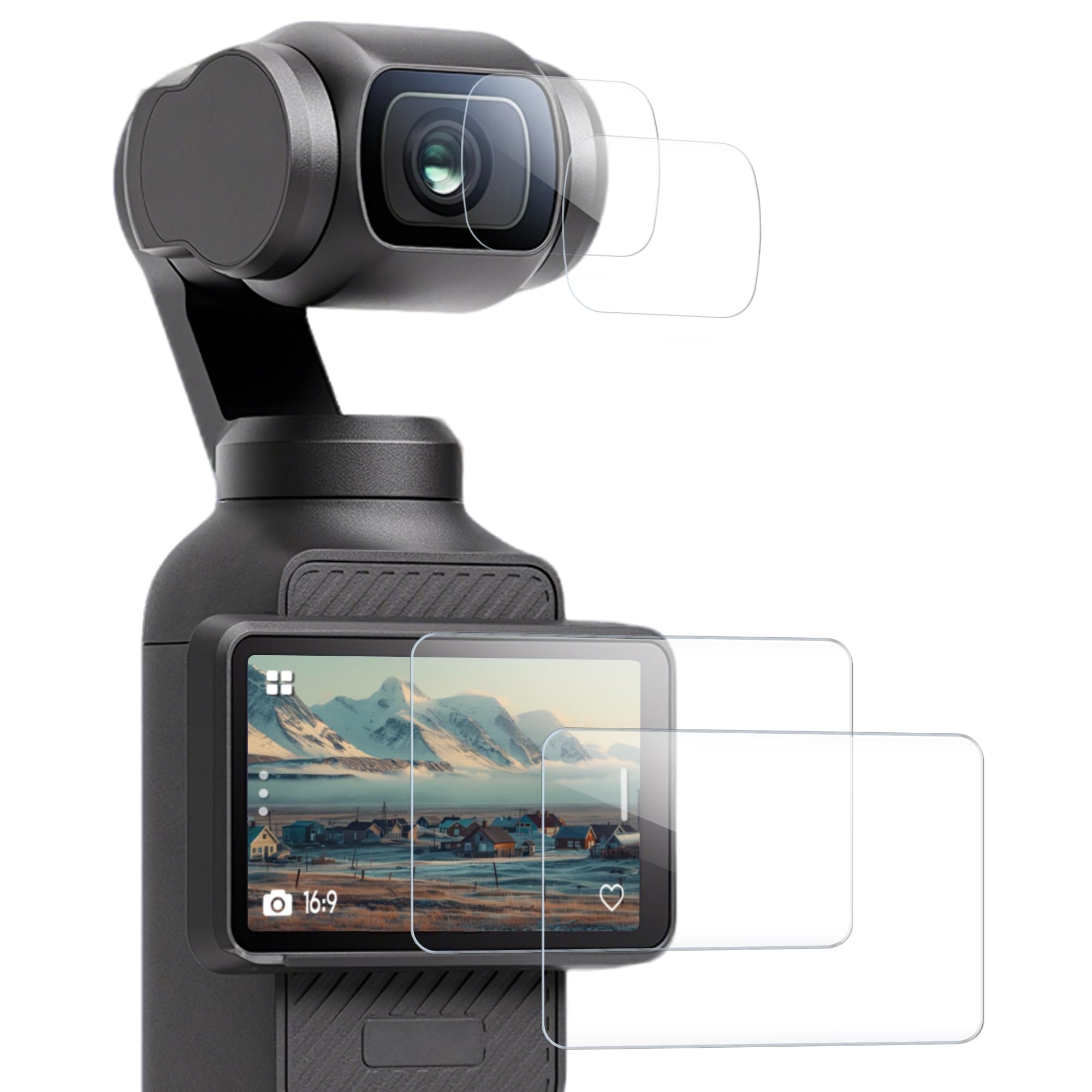 Screen Protector Full Cover For DJI OSMO Pocket 3 Hard Glass Film Lens LCD Action Camera Accessories I.1063987908