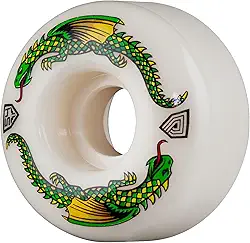 Rodas de skate Powell Peralta Dragon Formula 93A 54 mm x 34 mm branco