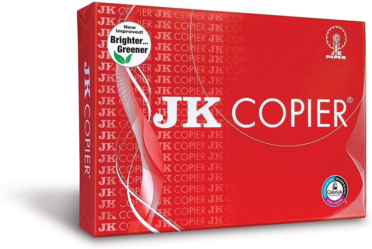 JK Copier Paper - A4, 500 Sheets, 75 GSM, 1 Ream