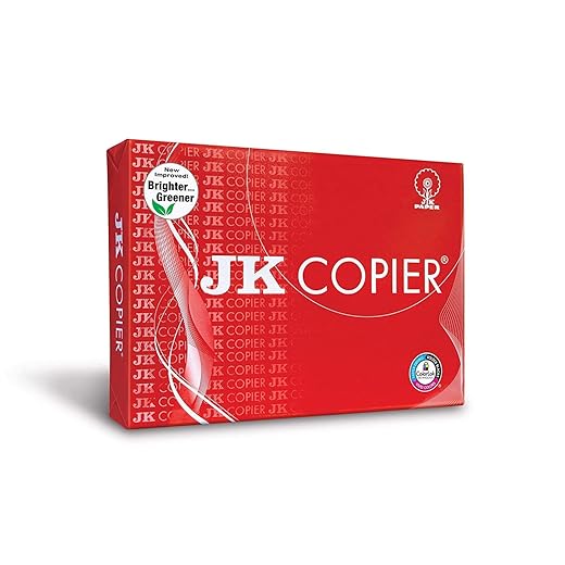 JK Copier Paper - A4, 500 Sheets, 75 GSM, Ream 3