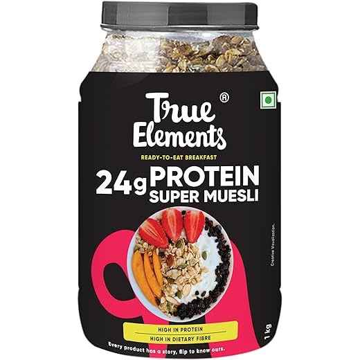 True Elements Protein Muesli - Clean Protein 1kg
