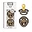 BIBS Pacifiers Colour Collection | Natural Rubber Baby Pacifier | Set of 2 BPA-Free Soothers | Made in Denmark | 6+ Months (Pack of 2) | Dark Oak