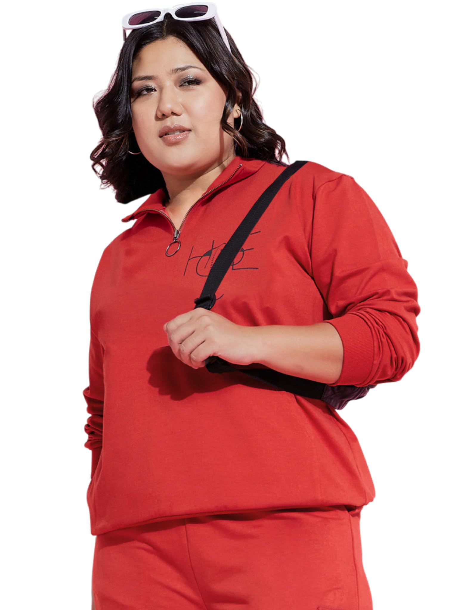 sassafras curve Women Hope Fleece Zipper Sweatshirt-picture-35