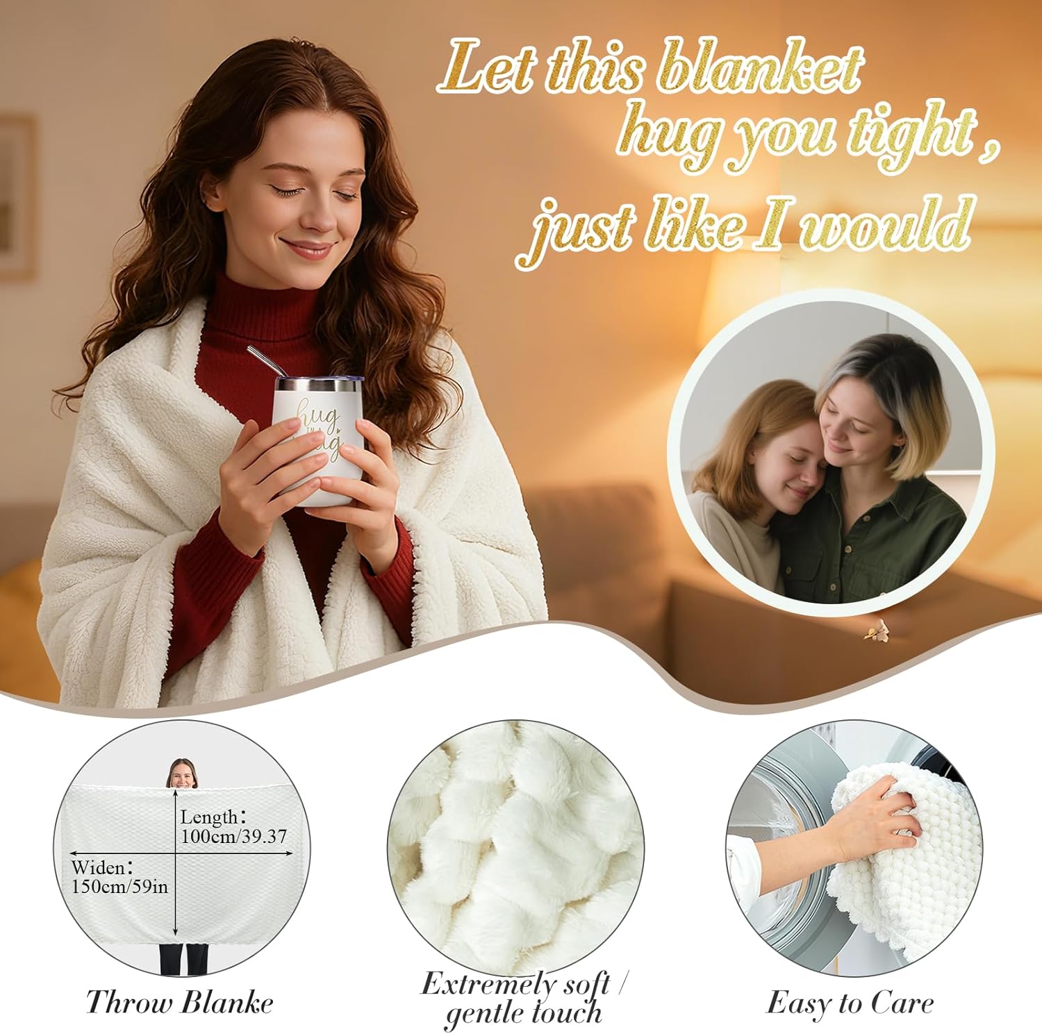 Sympathy Gifts Baskets for Loss of Loved One, Bereavement Gifts Care Package for Women Grieving, Condolences Gift Basket for Mom/Dad/Husband, Sorry for Your Loss - Image 3