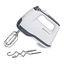 Melchioni Family | Sbattitore Elettrico Melchioni MONTERO NEW, con 5 Velocità e 2 Fruste e 2 Ganci per Mescolare e Impastare, 250W