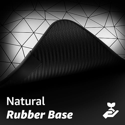 Miniatura 5 de Hystar Alfombrilla de mouse extendida para juegos  XXXL 45 x 20 pulgadas  0.197 in de grosor, superficie impermeable, tela de poliéster suave y base