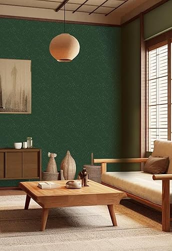 Miniatura 70 de Abyssaly - Papel tapiz amarillo para despegar y pegar, extraíble, para dormitorio de niñas, autoadhesivo, textura de seda en relieve, papel adhesivo