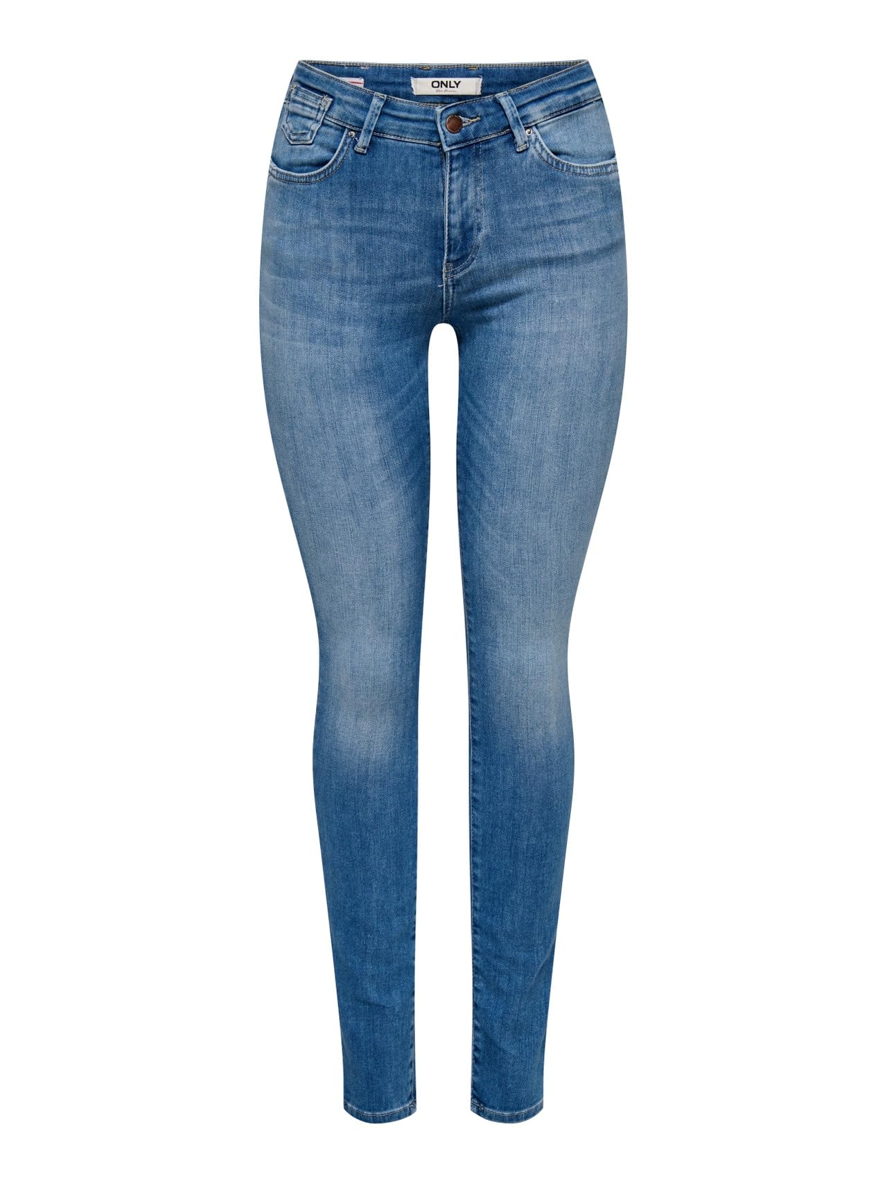 ONLY Female Skinny Jeans ONLBLUSH Mittlere Taille Skinny Fit Jeans | Skinny fit jeans