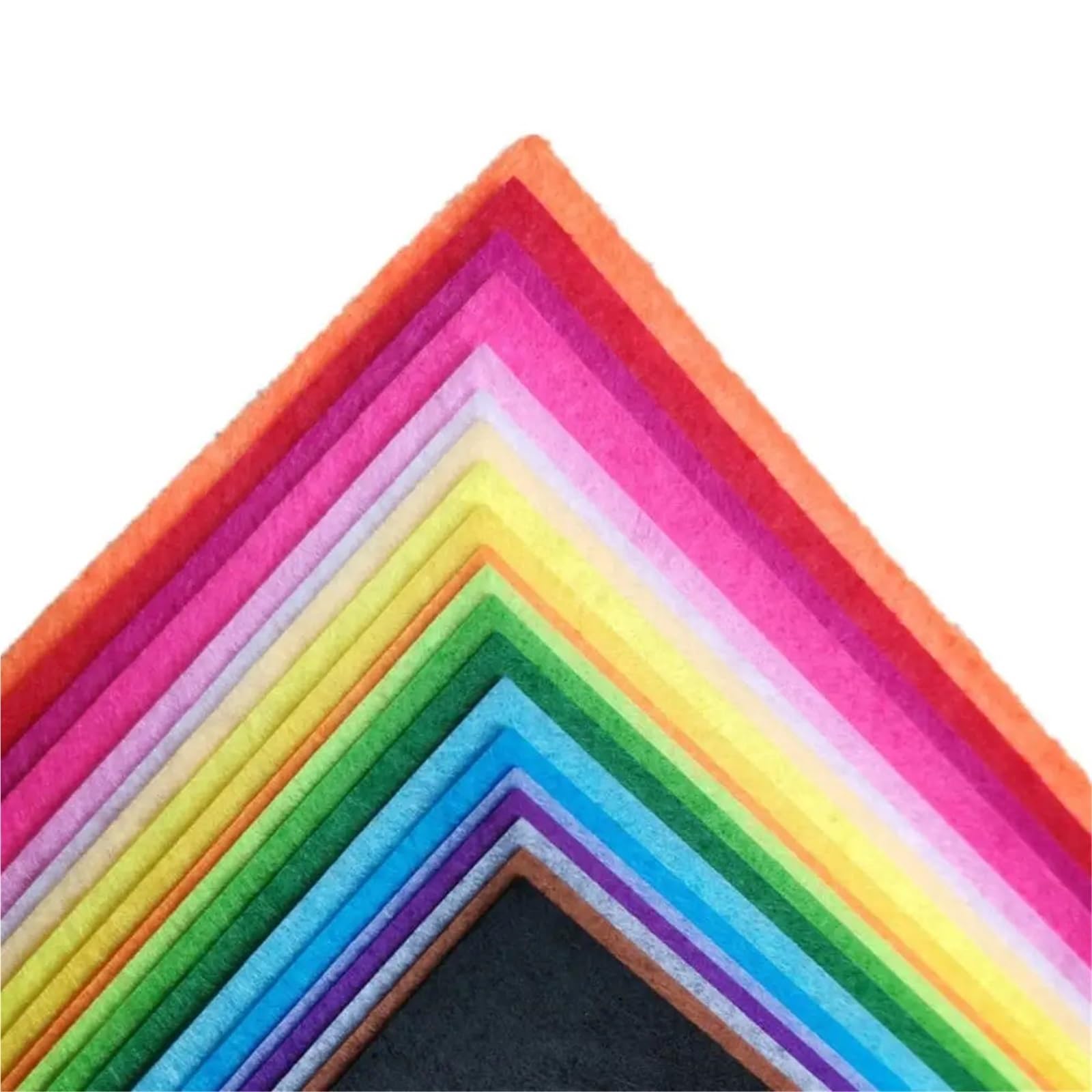 40 Stück quadratische Filzstoffe for Handarbeiten für DIY Patchwork