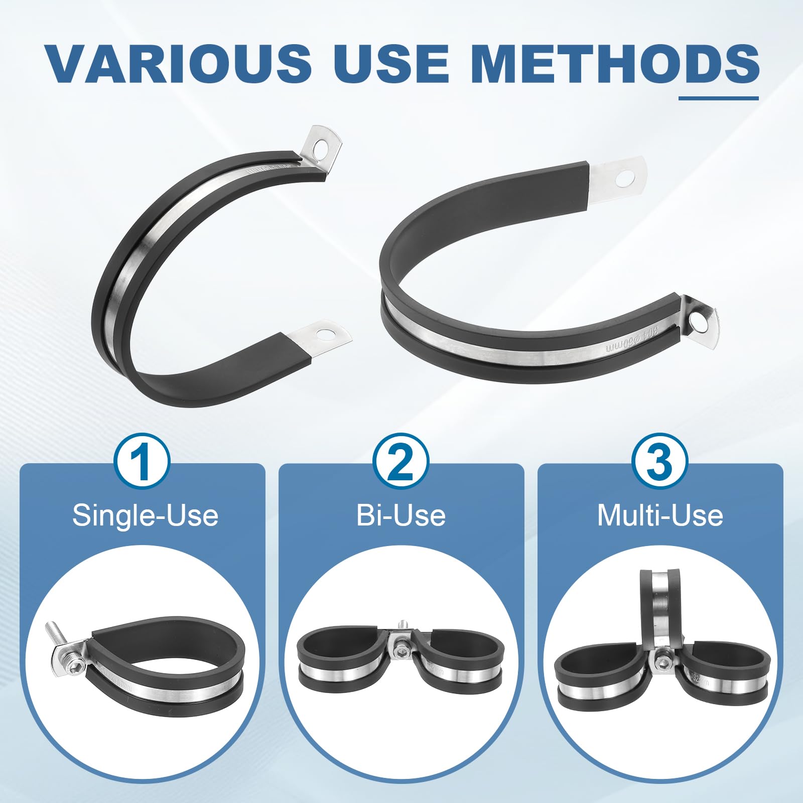 PATIKIL 2-3/8 Inch Cable Clamp - Image 4