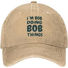 Im Bob Doing Bob Things Hat for Men Baseball Caps Trendy Caps