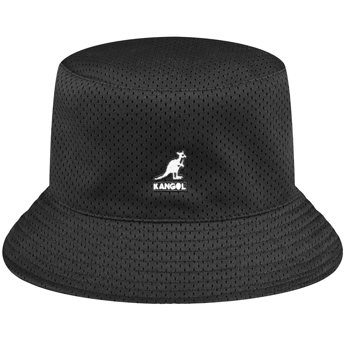 Kangol Coordinates Bucket Reversible Hat by Women/Men - Summer Fisher´s Sun with Lining Spring-Summer - S (54-55 cm) Black