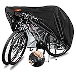 Indeed BUY Bike Cover for 1,2 or 3 Bikes Waterproof Bicycle Cover Outdoor Bike Storage Covers XL XXL 420D Heavy Duty Rain Sun UV Wind Proof for Mountain Road Electric Bike etc
