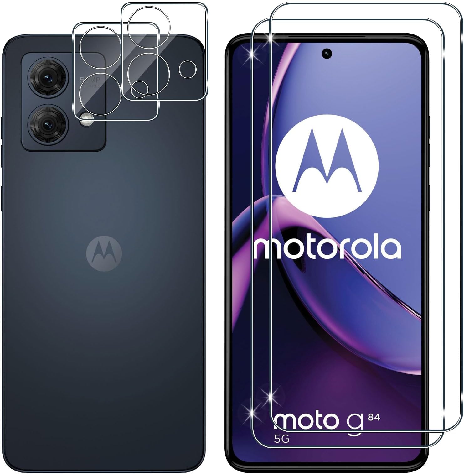 Pellicola salvaschermo di vetro per Motorola Moto G7