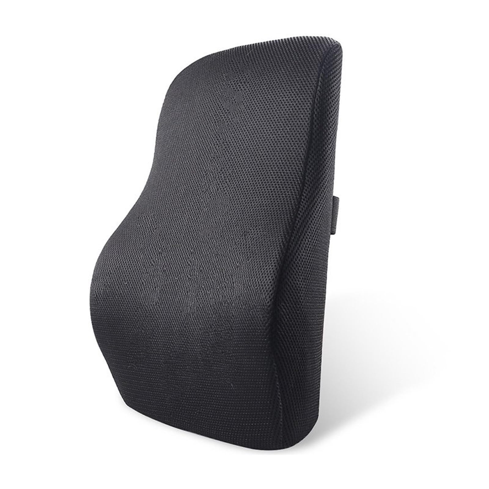 Fundas de Asiento Almohada De Soporte Lumbar Cojín De Silla De Espuma Viscoelástica Que Sostiene La Parte La Espalda Funda Asiento Coche(A)