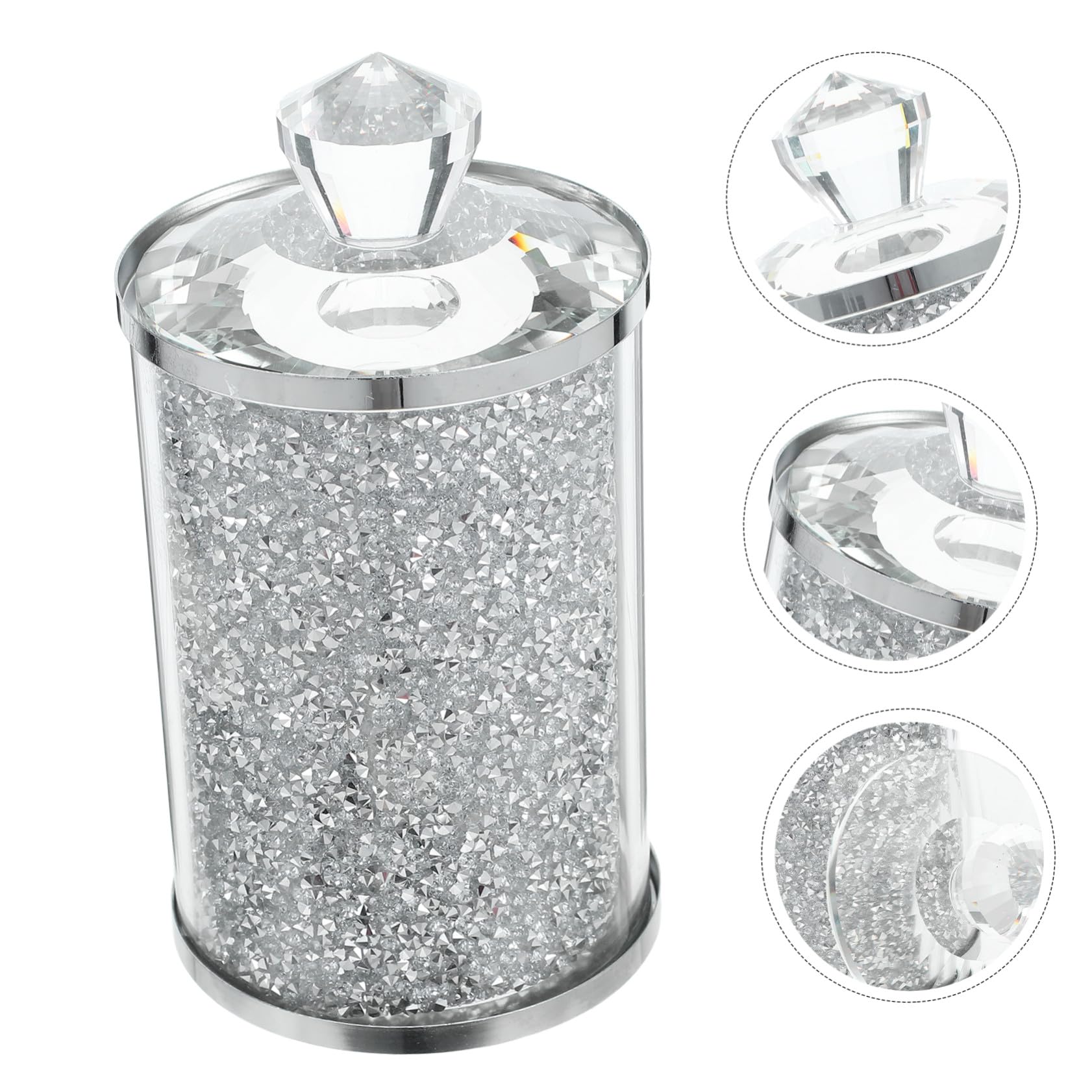 Tarro Cristal Almacenamiento Hermético con Tapa Diseño y Versátil para Café Té Azúcar y Especias Frasco Seguro para Cocina y Mostrador