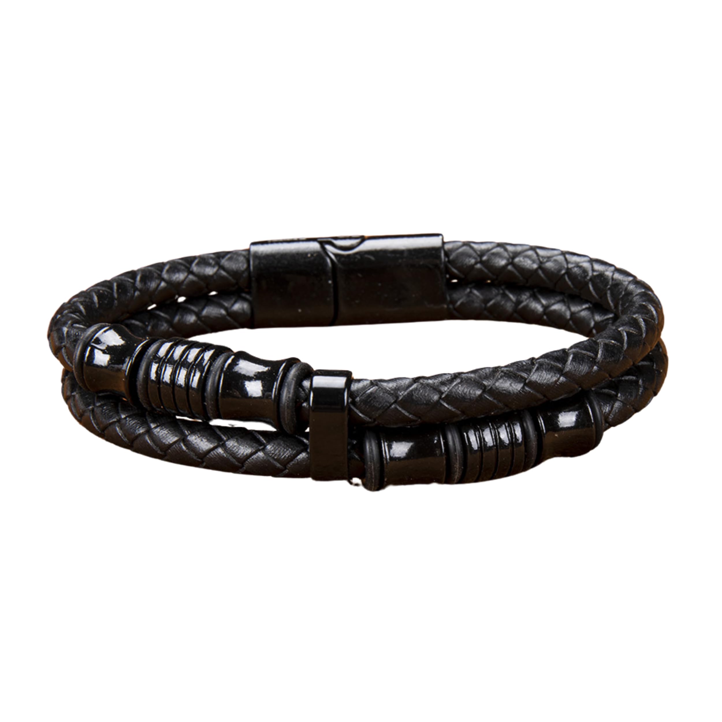 Salty Alpha Urban Black Bracelet for Men & Boys | Wrist Band | Fancy & Stylish | Birthday Gift | Aesthetic Jewellery | Accessories for Everyday Wear (B0D3XVK7X1) Amazon Price History, Amazon Price Tracker