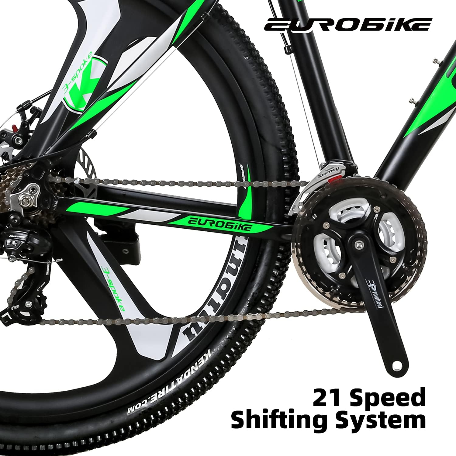 EUROBIKE Mens Mountain Bike, YH-X9 Mountain Bike 29 inch, 19 inch Aluminum Bikes for Men 29er, Mens Bicycle