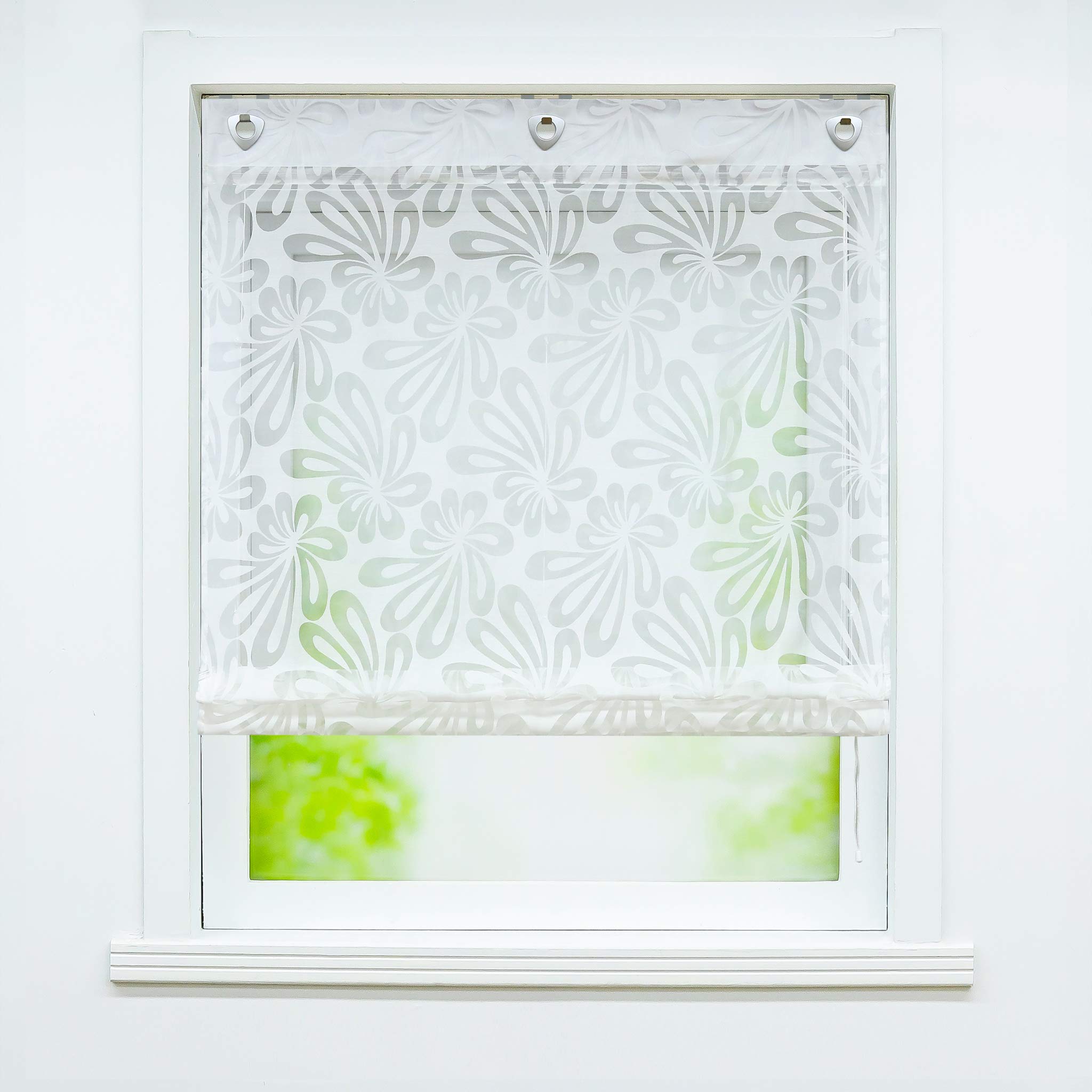 Estor Enrollable Translúcido Madrid Blanco INSPIRE De 200x250cm | Leroy