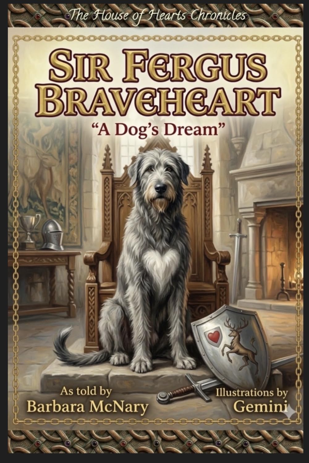 Sir Fergus Braveheart: A Dog’s Dream (The House of Hearts Chronicles)