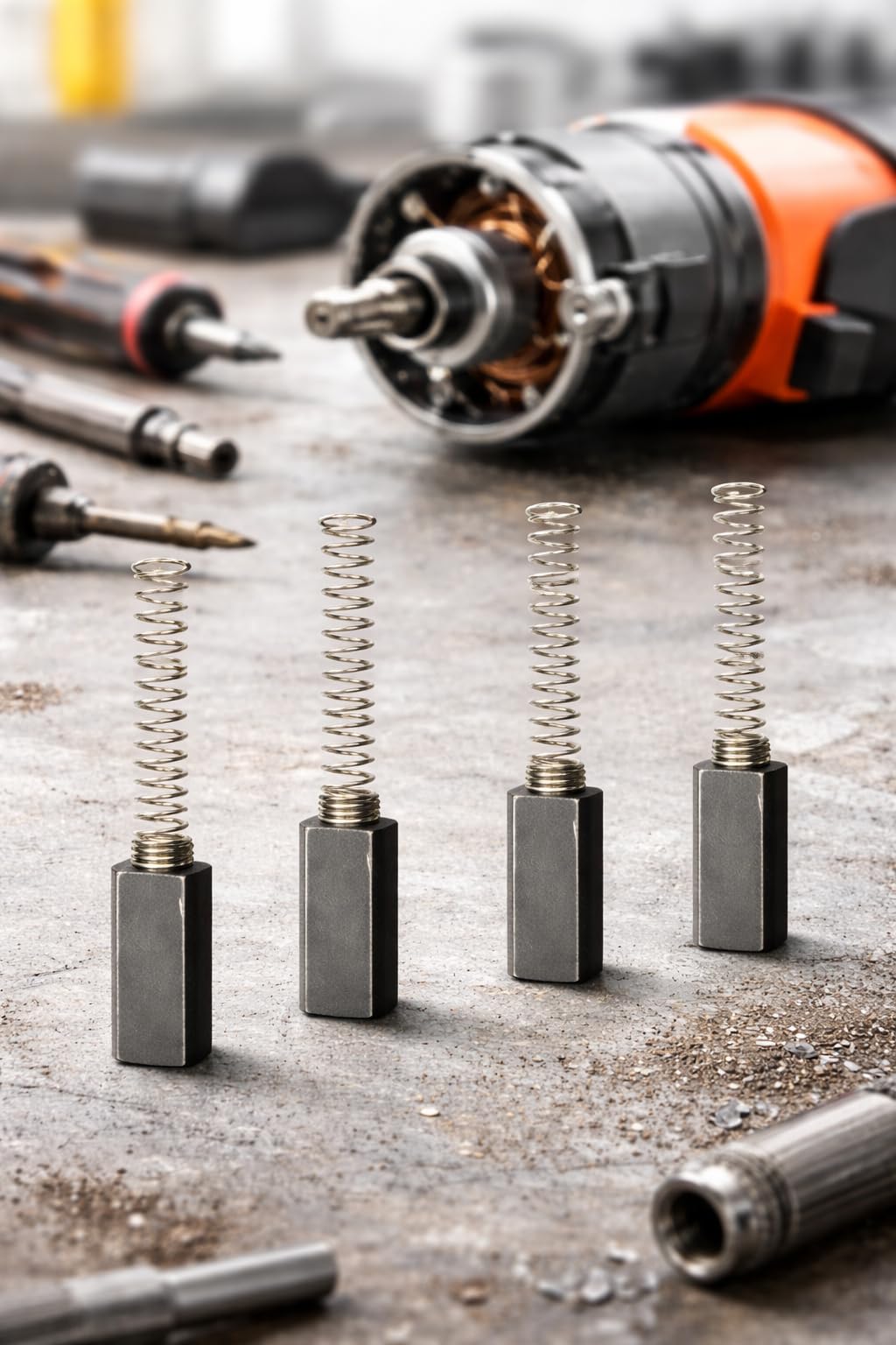 SSKR Sewing Machine Motor Carbon Brush | Motor Carbon Brush with Spring | Compatible with Most Domestic Sewing Machines | Pack of 4 Pcs — Amazon image 4