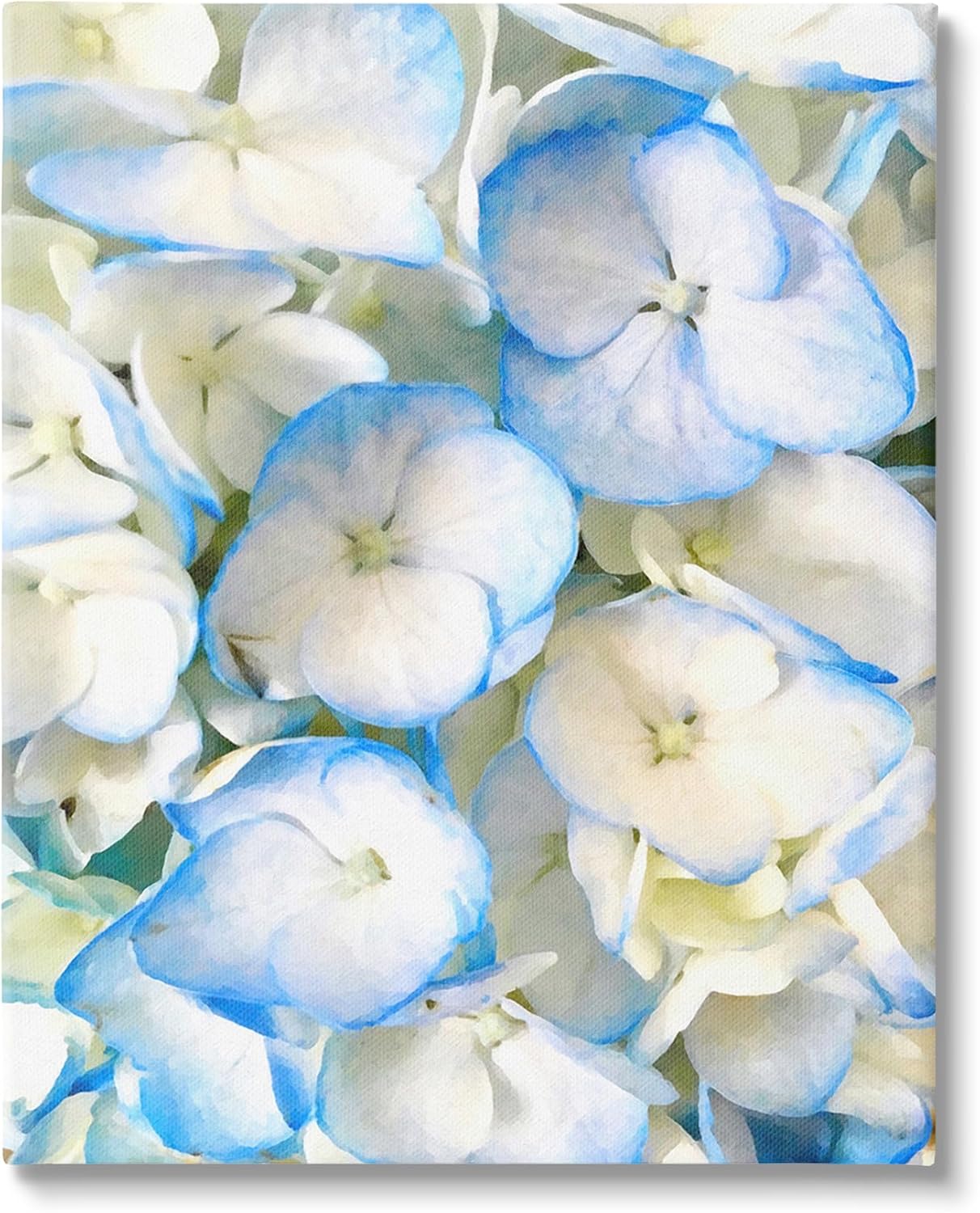 Stupell Industries Blue Pansies Pattern Canvas Wall Art by GraffiTee Studios